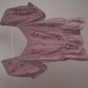Floral Lavender Women's Top